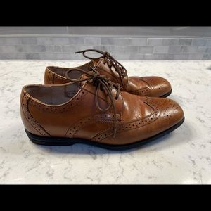 Florsheim kids brown leather loafers         Big Kids Boys Size 5.5